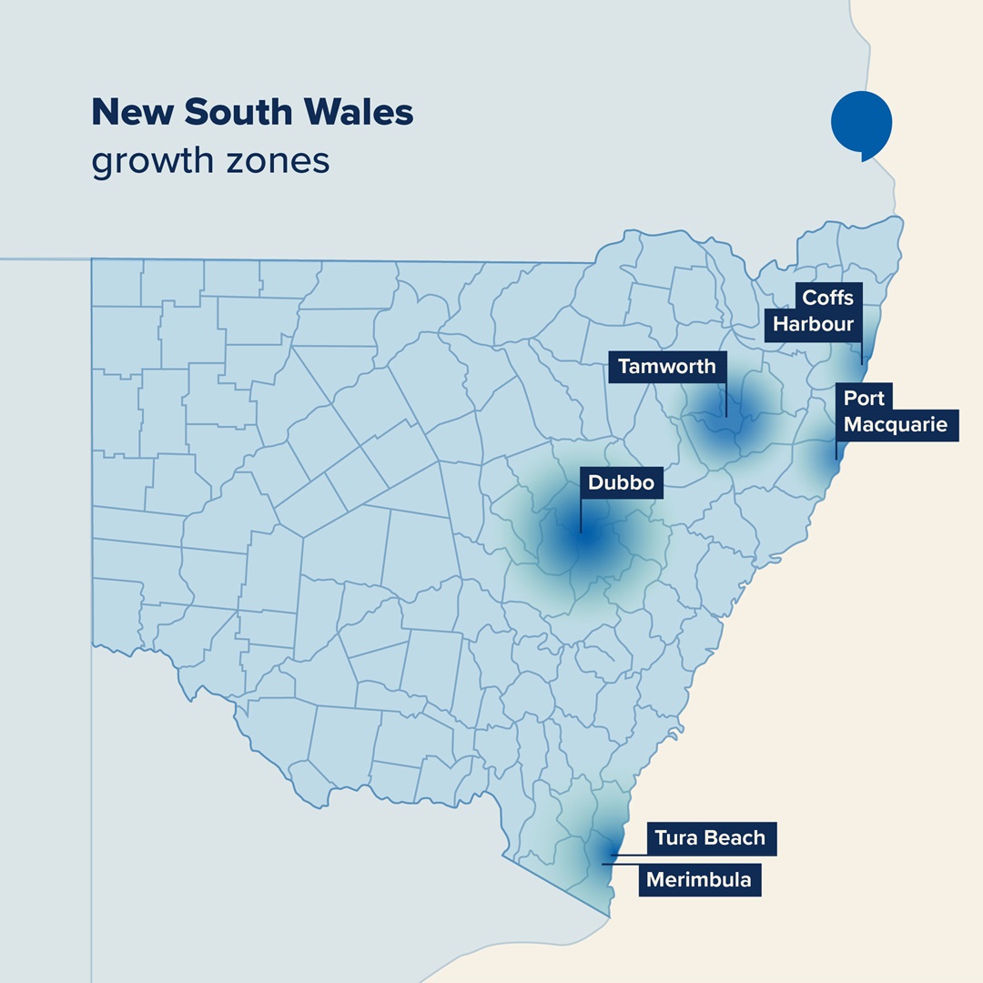 NSW growth zones