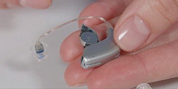changing hearing aid batteries