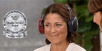 Reader’s Digest Quality Service Award for Hearing Services, silver category, 2023.