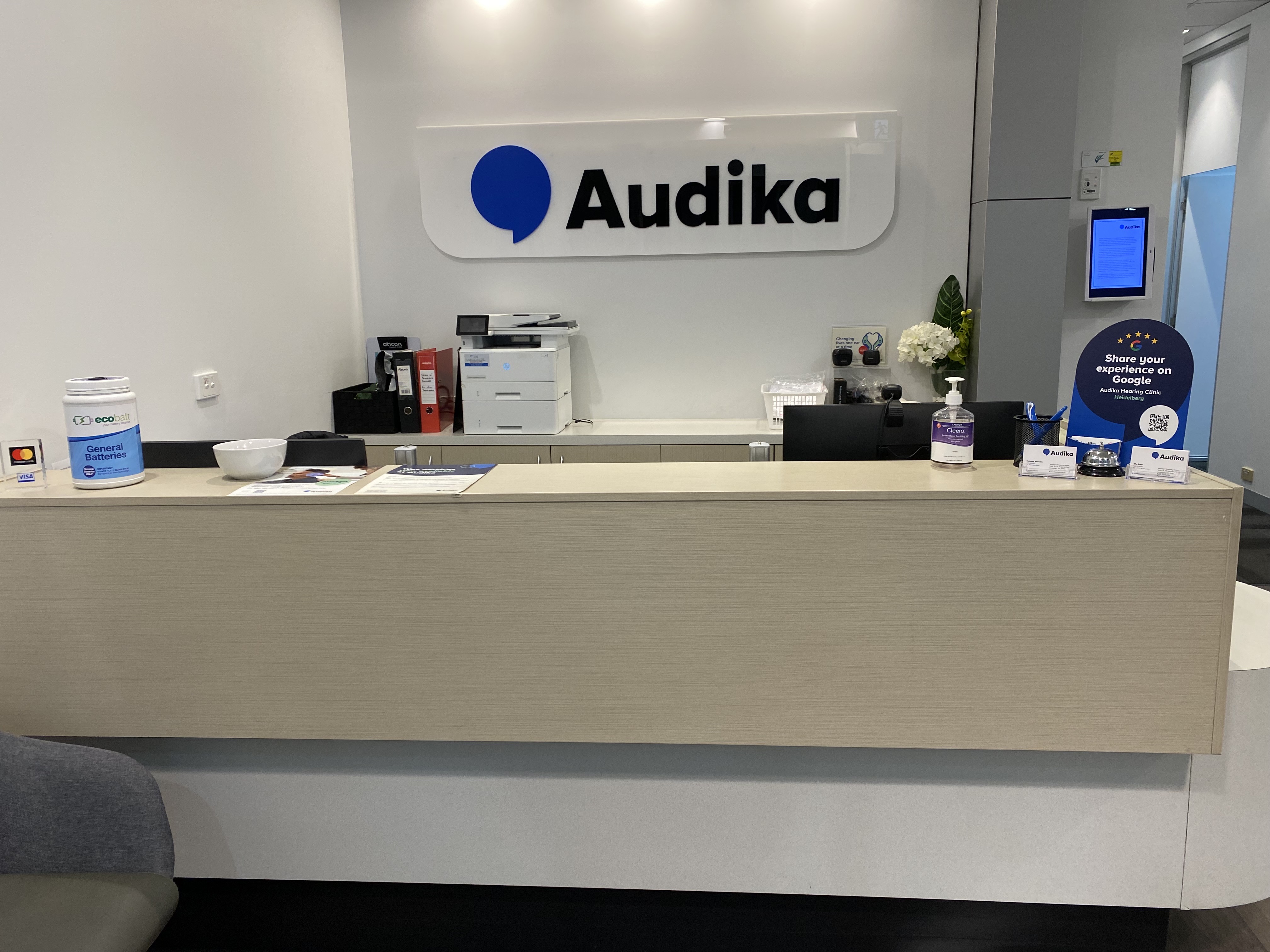 Audika Hearing Clinic Heidelberg interior