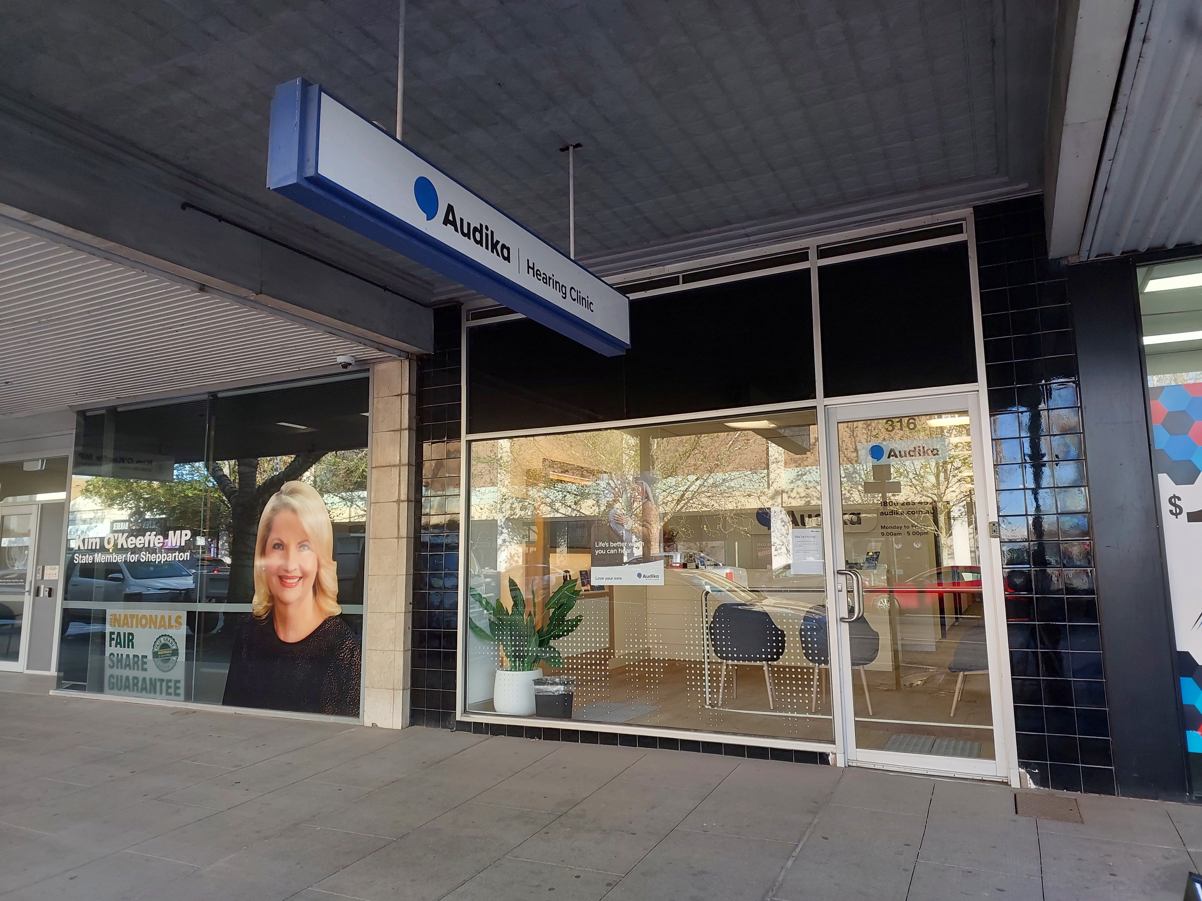 Audika Shepparton Clinic Exterior