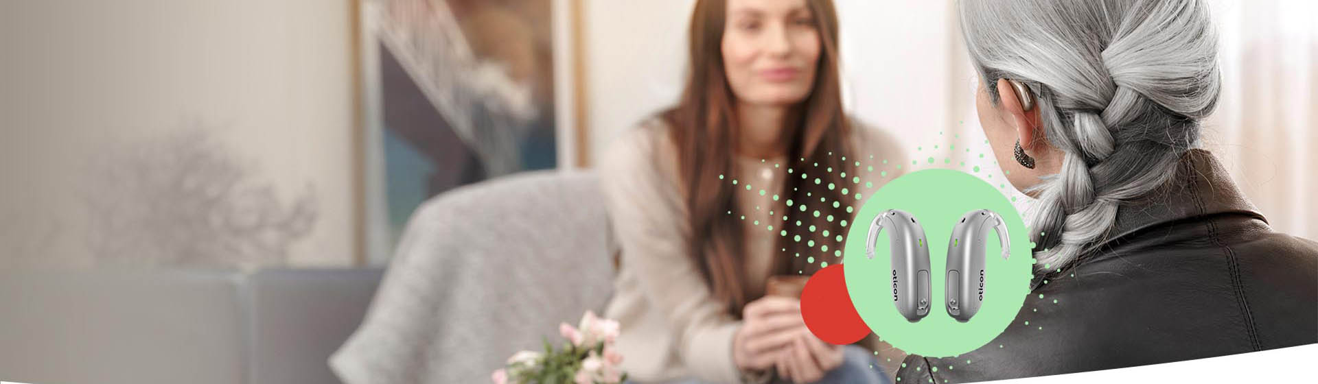 free hearing aids for pensioners Oticon Zircon 2 conversation support