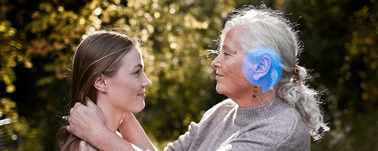 Grandmother & granddaughter