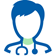 doctor icon with stethoscope