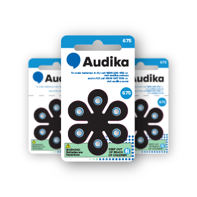 hearing aid batteries size 675 pack