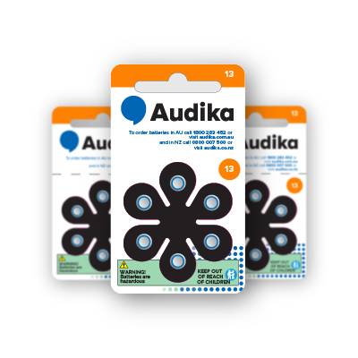 hearing aid batteries size 13 pack