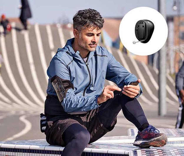 Oticon Own invisible hearing aid for active lifestyles