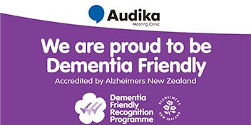 Audika New Zealand accredited by Alzheimer’s New Zealand as part of the Dementia Friendly Recognition Programme.