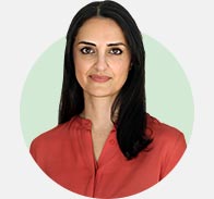 Mona Hemsley red shirt looking forward