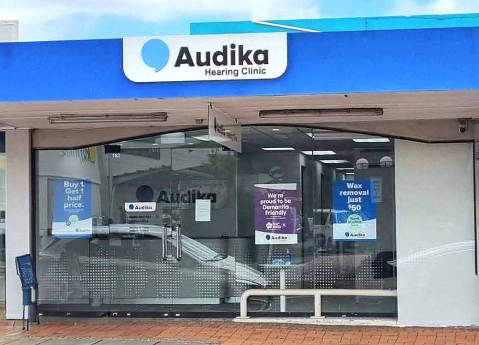 Audika Hearing Clinic in Milford offering hearing aids, wax removal services, and dementia-friendly support.