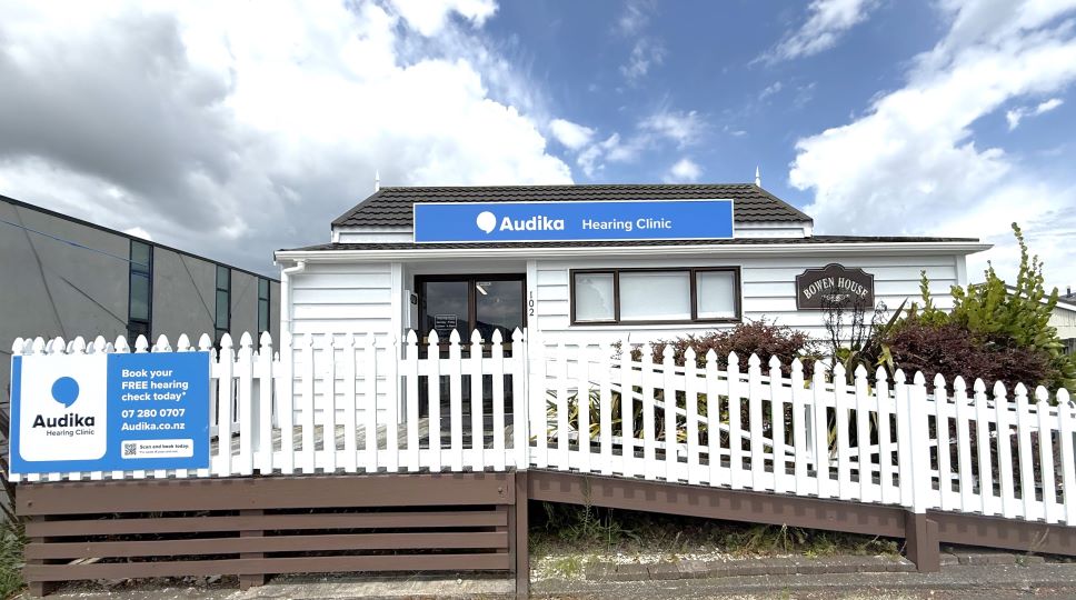 Audika Hearing Clinic located in Thames, offering professional hearing care services.
