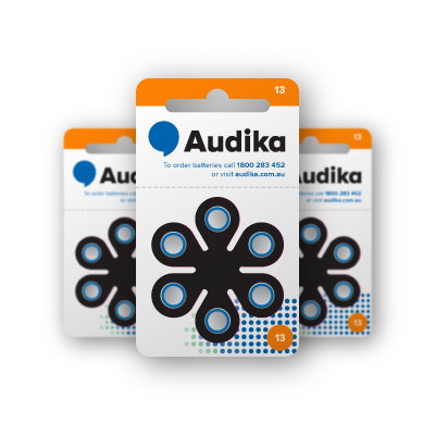 Image shows size 13 batteries