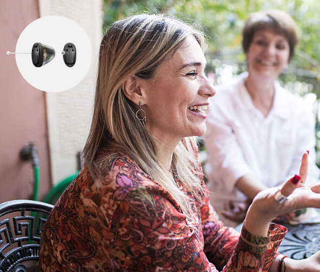 Invisible -in-the-canal (IIC) hearing aid